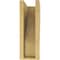 Ekena Millwork 5"W x 10"D x 15"H Classic Clemmons Rough Cedar Woodgrain TimberThane Corbel, Primed Tan CORUR05X10X15CLERCPR - alternate 3